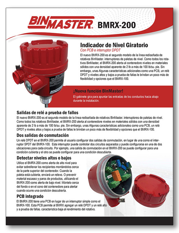 BMRX-200 Brochure Spanish
