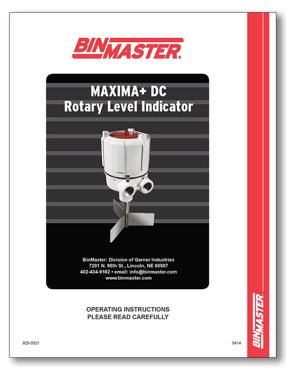 MAXIMA+ DC Manual