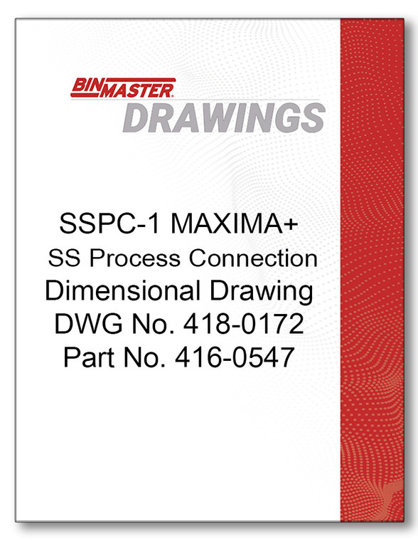 MAXIMA+ Rotary SS Process Connection Drawing