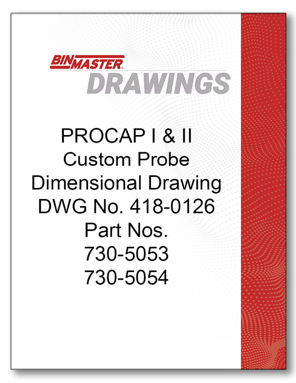 418-0126 PROCAP 1 & 2 Custom Drawing Dimensions