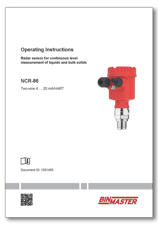 4-20 HART 2-Wire EN NCR-86 Manual