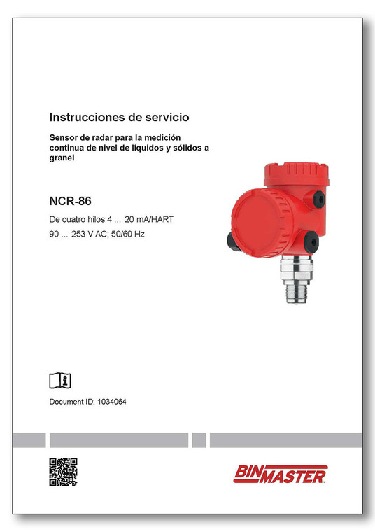 4-20 HART 4-Wire ES NCR-86 Manual
