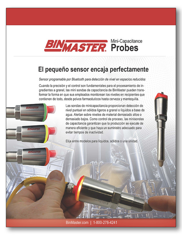 Folleto Mini Sonda Capacitancia Modelos 100-200-300 Español