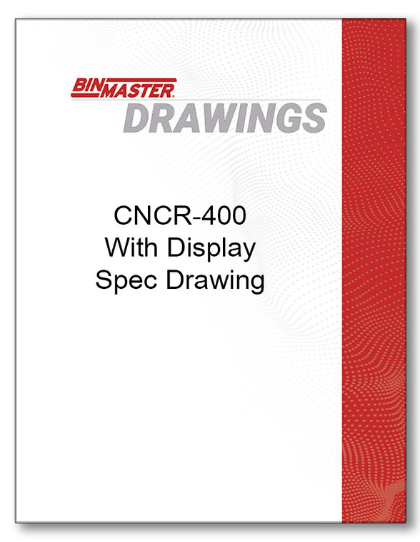 CNCR-400 With Display Spec Drawing