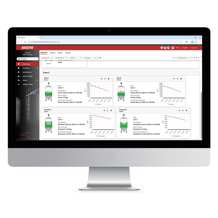 BinCloud Feed Bin Inventory Management for BinTrac 