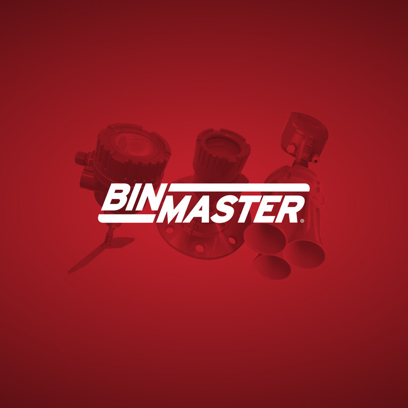 BinMaster level controls logo, home of level sensor technologies and inventory management software