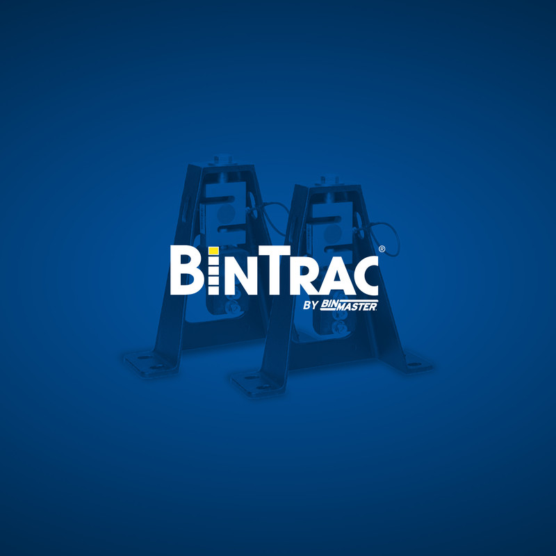 BinTrac load cell systems logo, home to bin weighing technologies for agriculture and industrial applications