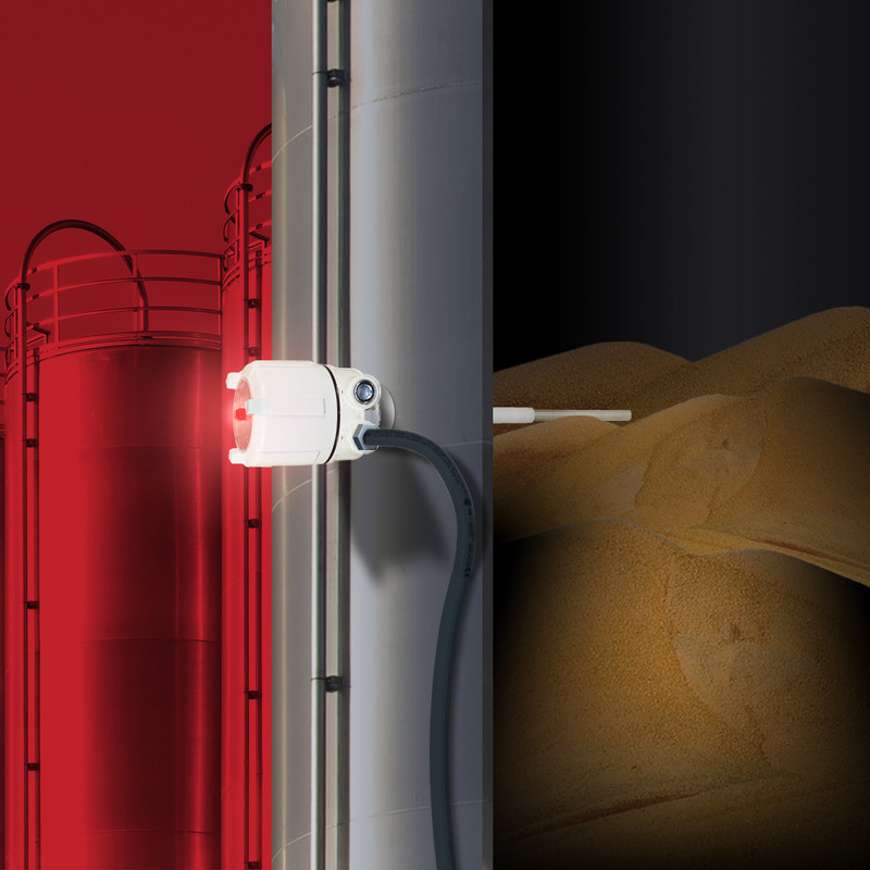 Capacitance sensing technology is very sensitive to changes in electrical capacitance, and thus, bulk material presence or absence
