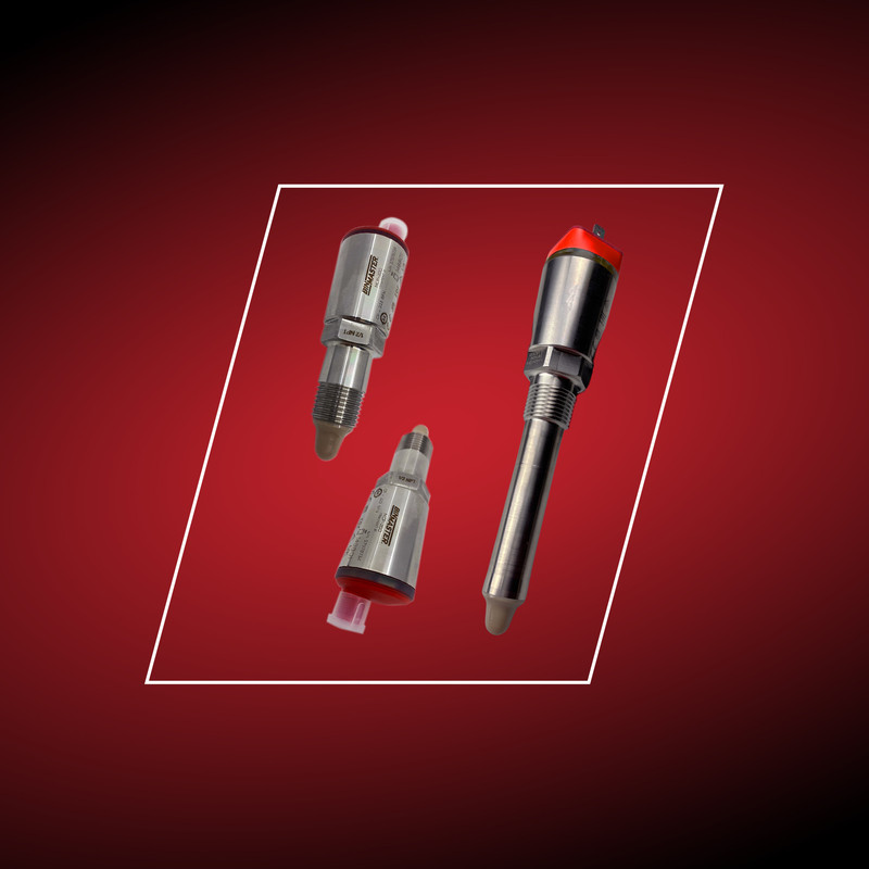 Compact capacitance probe sensors—or mini capacitance probes—are mounted in small hoppers, chutes, and conveyors for point level detection
