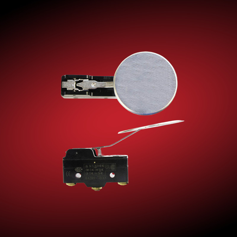 The diaphragm microswitch is pictured here; simple mechanical operation and reliable performance benefits bulk storage and processing industries