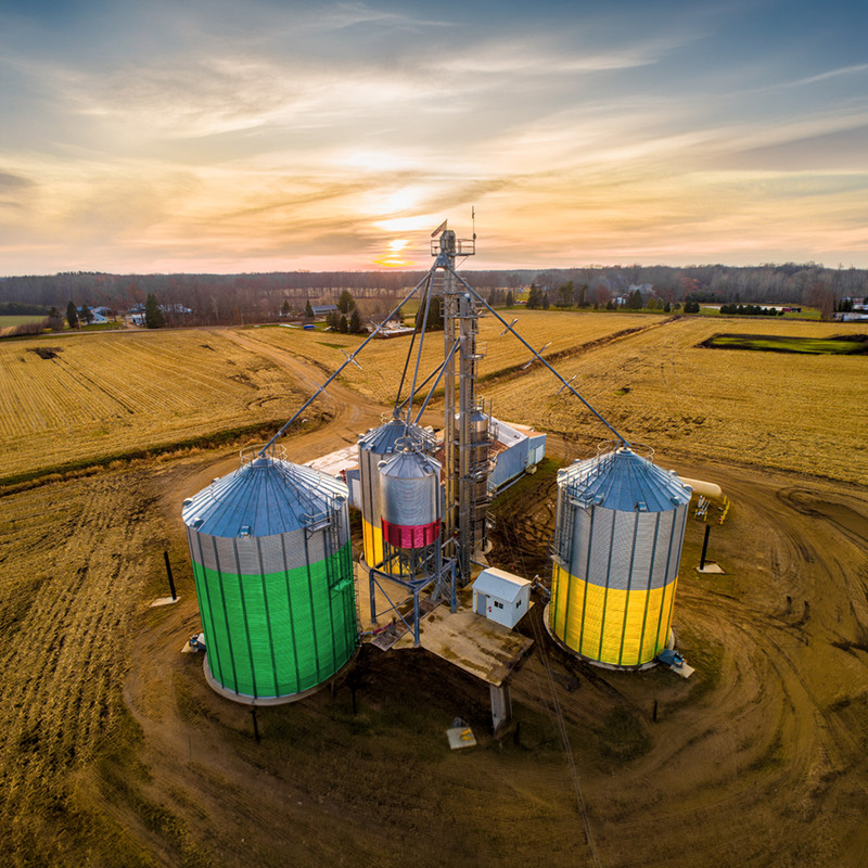 BinMaster level sensors and software help farmers visualize the level of grain, corn, or crops in their storage bins and silos
