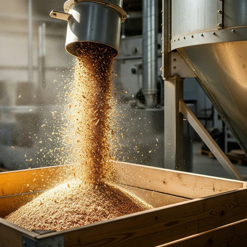 Aeration sensors and material flow monitoring indicators allow bulk solid materials to flow freely out of bins and augers