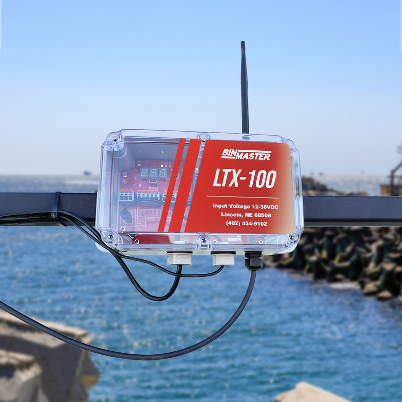 LTX-100 network gateway delivers water level data wirelessly to other gateways or remote monitoring software