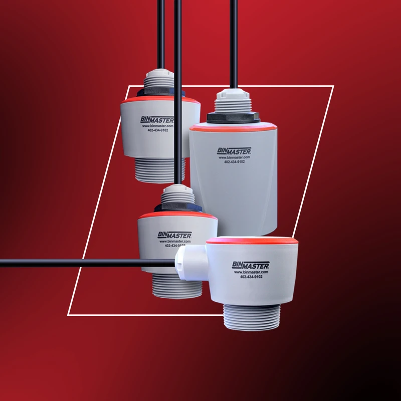 The CNCR-100 radar series offers four options that measure bulk solids and liquid inventory up to 98 ft.
