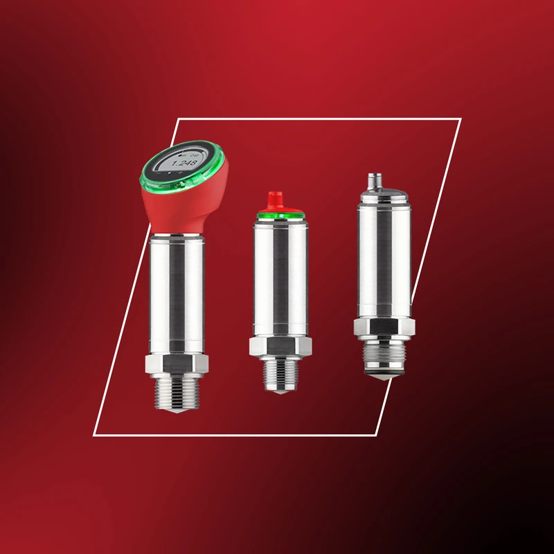 CNCR-400 sanitary sensors take non-contact measurements in sanitary applications, including food & beverage processing and pharmaceutical manufacturing
