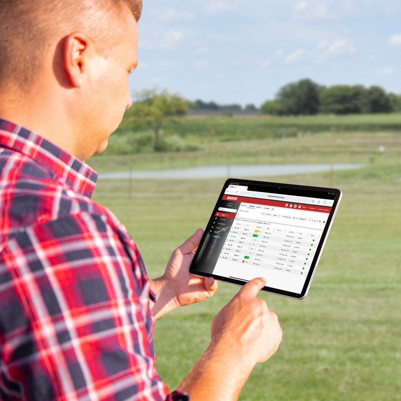 PitView waste monitoring software pairs with BinMaster level sensors for streamlined, labor-free livestock waste level measurements