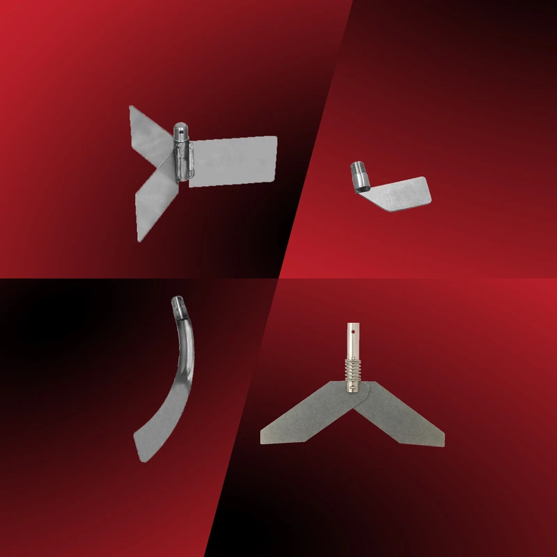 A wide selection of rotary paddle accessories are available at BinMaster, including collapsible paddles and three-vane options