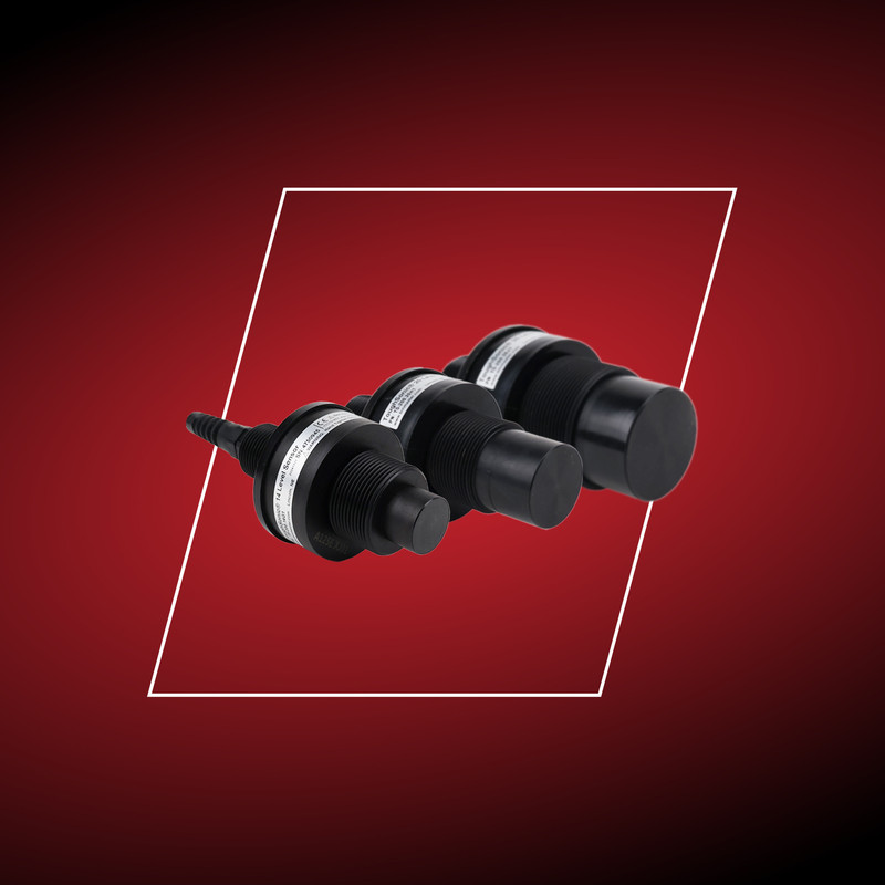 Chemical-resistant ToughSonic ultrasonic sensors measure the inventory levels of harsh liquids and corrosive materials