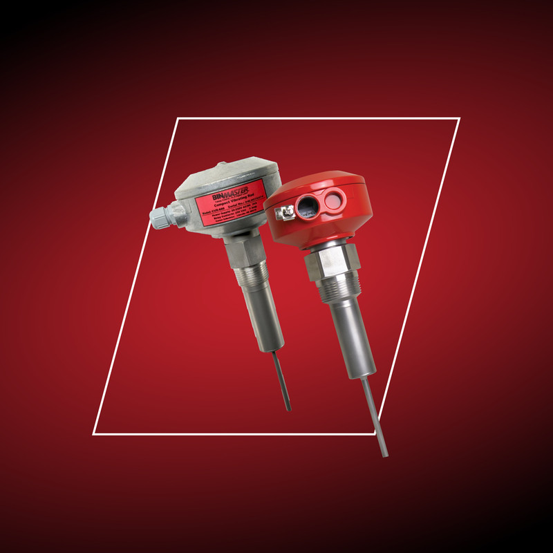 The CVR-625 and CVR-600 vibrating rods from BinMaster offer point level alerts in compact spaces or storage vessels