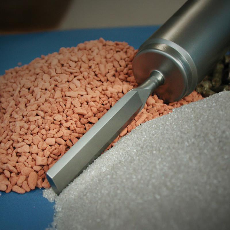 Vibrating probe level sensors operate best in fluffy powders, aerated materials, or lightweight pellets where high sensitivity level sensing is a must