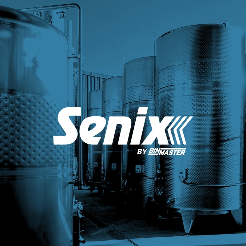 Senix liquid level and distance sensors logo, home of the ToughSonic ultrasonic sensor line