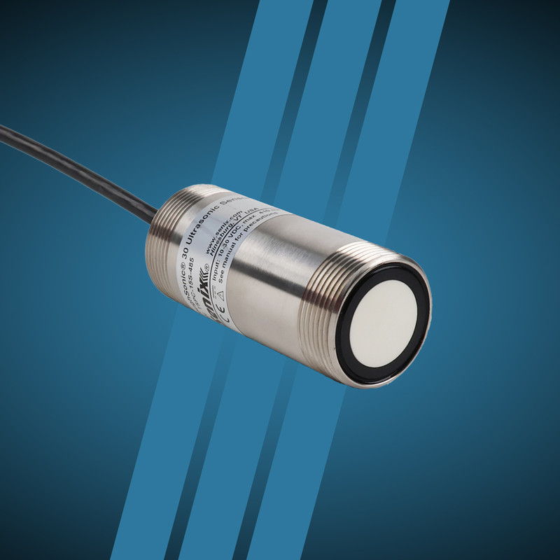 ToughSonic TS-100.30 sensor comes in a single, standard mounting configuration for ease of installation and turnkey level monitoring