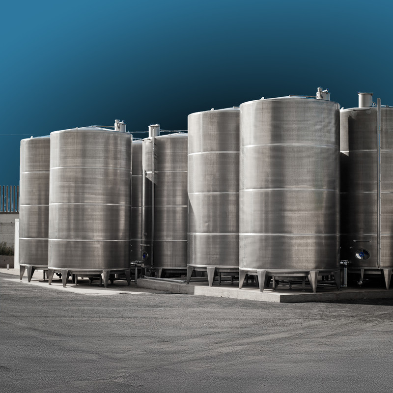 Senix inventory management sensors measure the level of ingredients, water, or chemicals stored in tanks