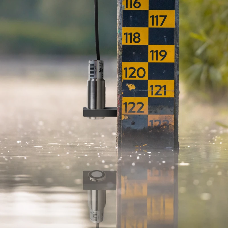 ToughSonic sensors can be installed to measure rising water levels and gauge flood risks