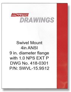 SWVL-15.9S12 Swivel Mount Dimensional Drawing Thumbnail