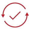Continuous inventory tracking icon