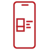 Icon of AgriView software being viewed on a phone