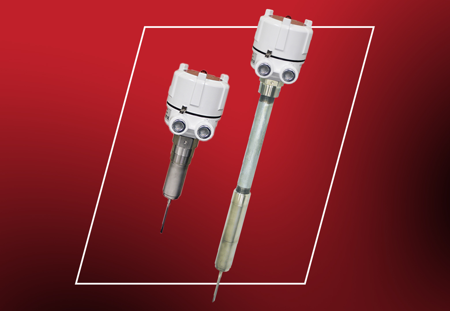 VR-21 and VR-41 SED vibrating probe models for detection of settled solids