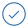 Check mark icon: your full-scale feed management solution