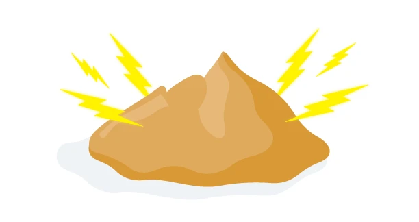 Dielectric constant of a bulk material refers to the material's ability to store electrical energy