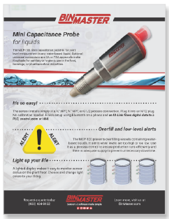 Mini Capacitance Probe for Liquids (MCP-100) Brochure Thumbnail