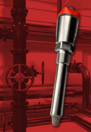 MCP-300 mini capacitance probe includes a customer-specified, customized extended probe
