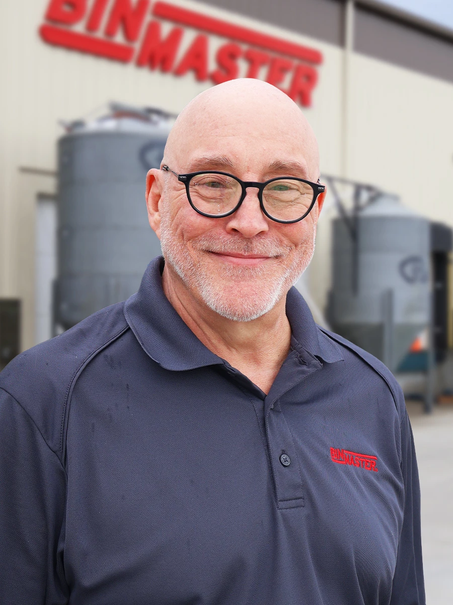 Scott Bonine, Regional Sales Manager – Great Lakes, BinMaster