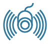 Ultrasonic Echo Icon