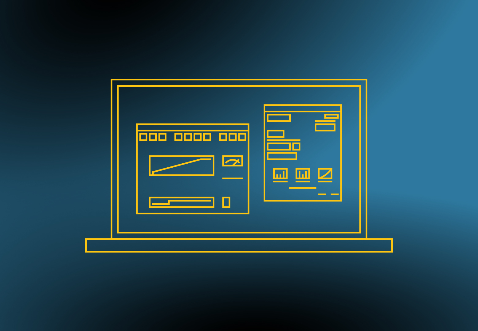 SensorView Software icon: Configure over 80 ultrasonic sensor settings with Senix's proprietary configuration software