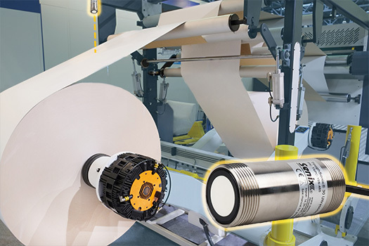 Material Handling Applications for ToughSonic® Ultrasonic Sensors