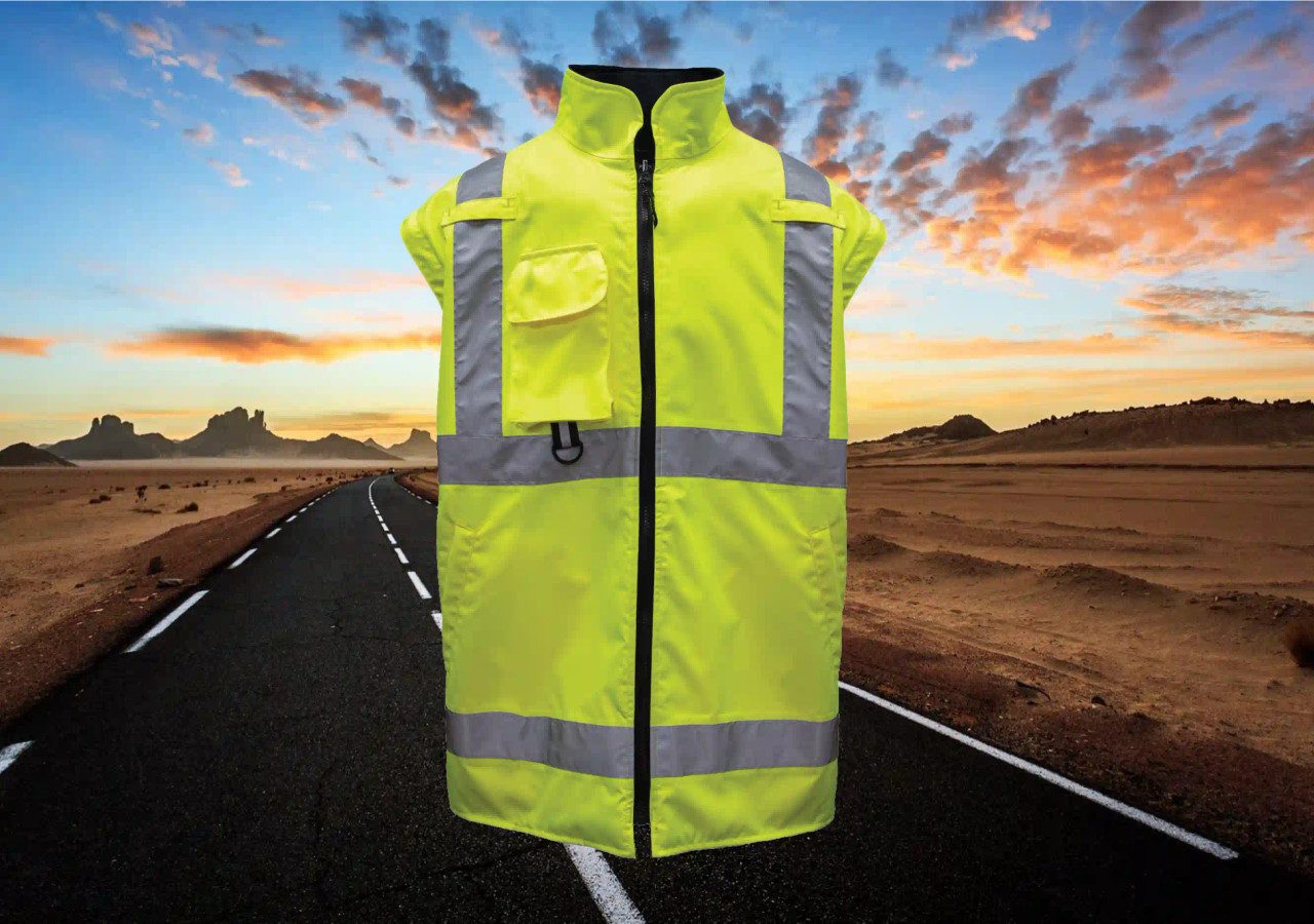 Hi Viz Deluxe 4-in-1 Convertible Jacket