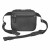 Conceal Carry Sling Waist Pack Black Cowhide