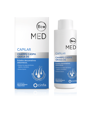 BE+ CAPILAR CHAMPU DS CASPA GRASA
