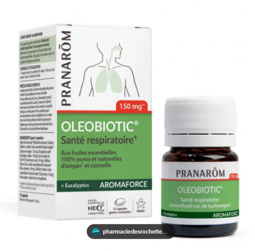 PRANAROM SALUD INTESTINAL OLEOBIOTIC 15 CAPSULAS