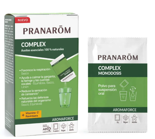 PRANAROM AROMAFORCE COMPLEX 9 SOBRES 2 G