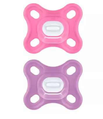 MAM CHUPETE COMFORT SILICONA 0-3 M ROSA PACK 2 UDS
