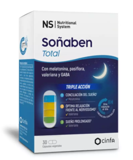 NS SOÑABEN TOTAL 30 CAPSULAS VEGETALES