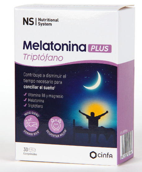 NS MELATONINA   TRIPTOFANO 30 COMP