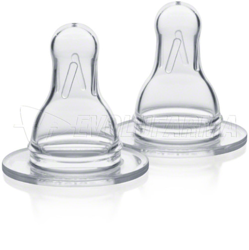 Medela. tetina de flujo lento. 2 UDS.