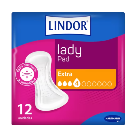 COMPRESA LINDOR EXTRA 12 UDS HARTMANN